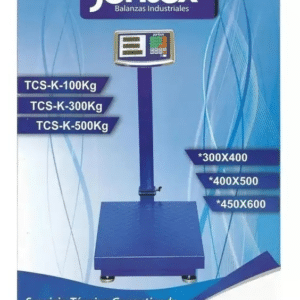 Balanza plataforma electrónica de 500 kg Jontex