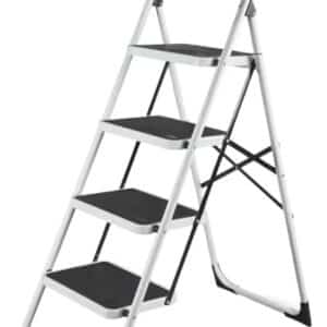 Escalera plegable de
  aluminio 4 pisos