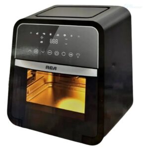 Horno Freidora De Aire Rca Afo-u1201a Negro 12 Litros 1500w