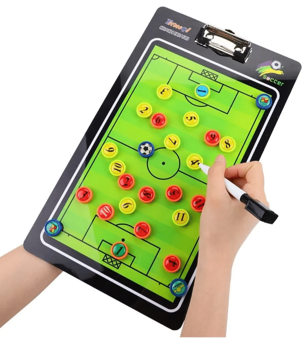Tablero Táctico De Fútbol Magnetico De Entrenamiento
