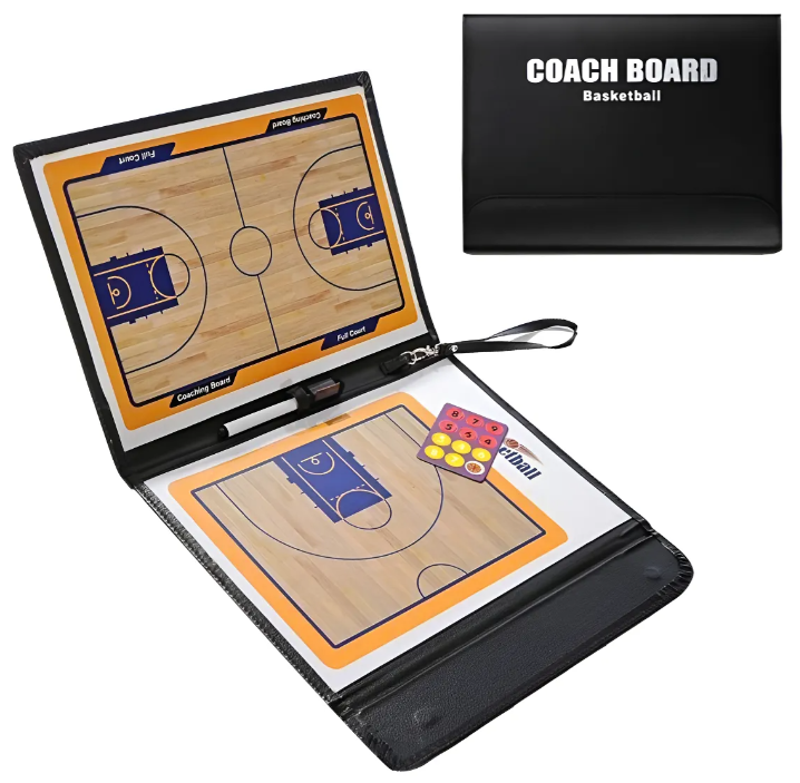 Tablero Táctico Magnético De Entrenamiento De Baloncesto