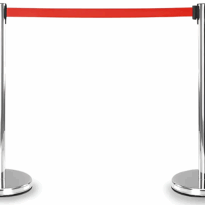 Ordenador Barrera De Fila 3metros De Cinta Roja