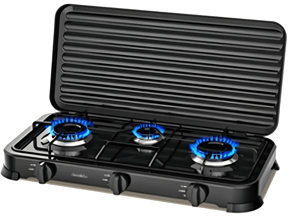 Cocineta A Gas Decakila Tres Hornallas Con Tap