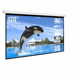Pantalla Proyección Eléctrica Automática 120 Pulgadas