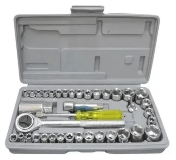 Juego De Dados Y Rache 3/8 40 Piezas P/mecánica