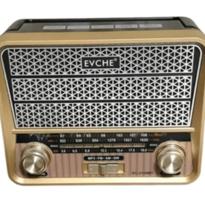 Parlante Bluetooth Con Radio Multibanda Y Panel Solar