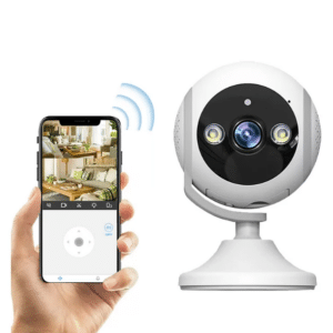 Cámara Smart Qc9 3mp Para Interior Blanco