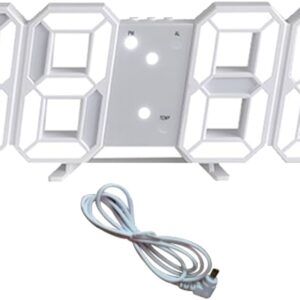 Reloj Digital de Pared 3D