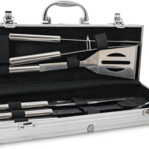 Set Parrillero Parrilla Asado 5 En 1 Metin 44 Cm