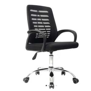 Silla De Oficina Giratoria Con Respaldo.