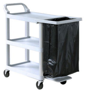 Coche Recolector De Vajilla Con Bolsa De Basura 115x38x95