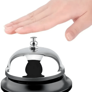 Timbre Metálico Para Restaurante, Hotel Mostrador Mesa